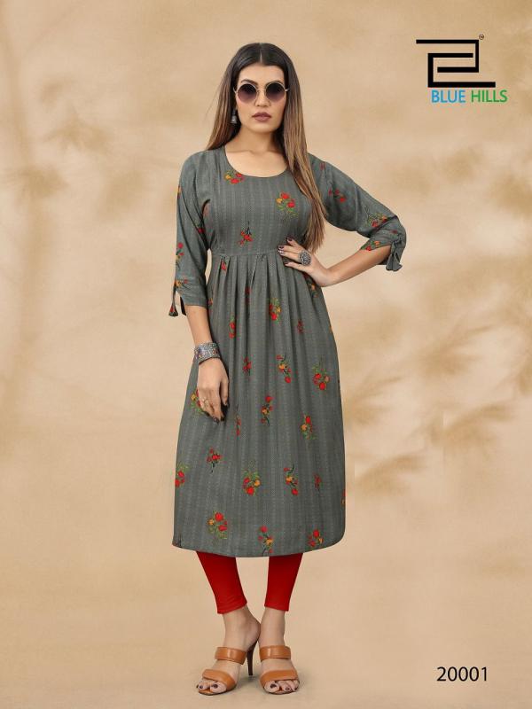 Blue Hills Good News 20 Feeding Rayon Kurti Collection